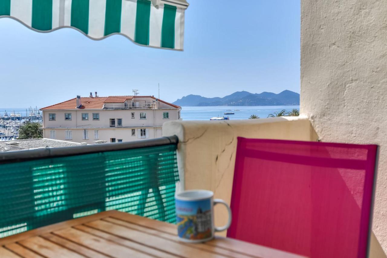 Immogroom - Sea View - Balcony - 5 Min From The Beach - Ac - Wifi Cannes Exteriör bild