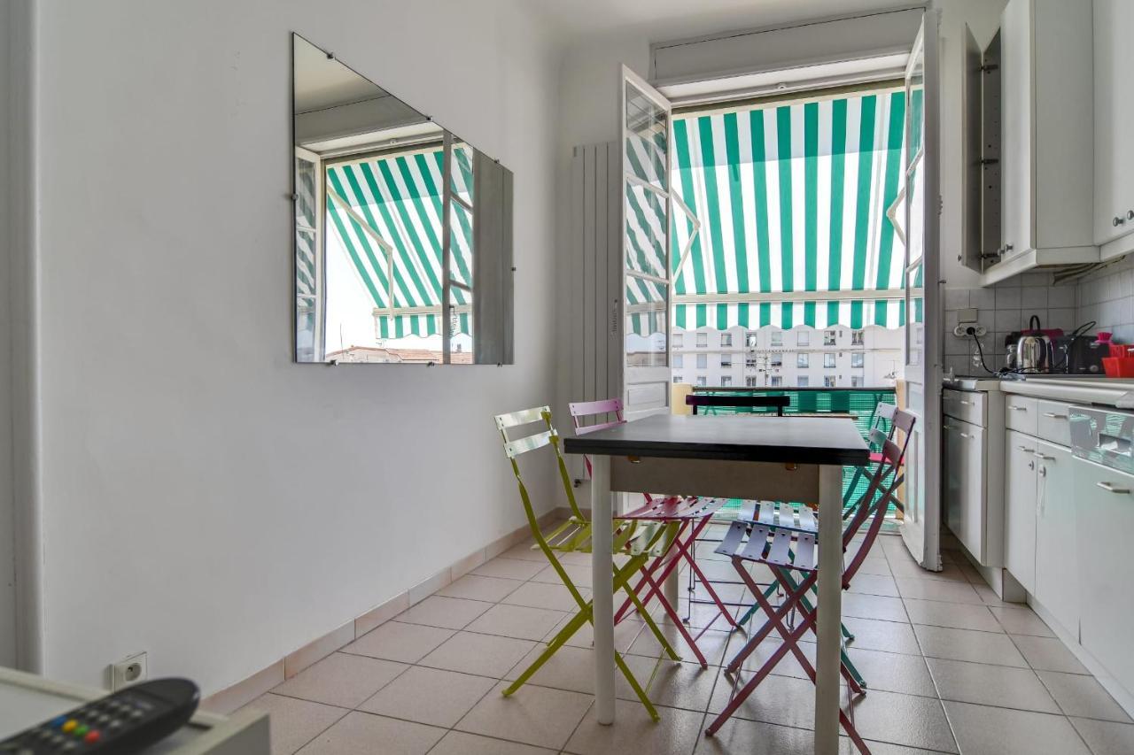 Immogroom - Sea View - Balcony - 5 Min From The Beach - Ac - Wifi Cannes Exteriör bild
