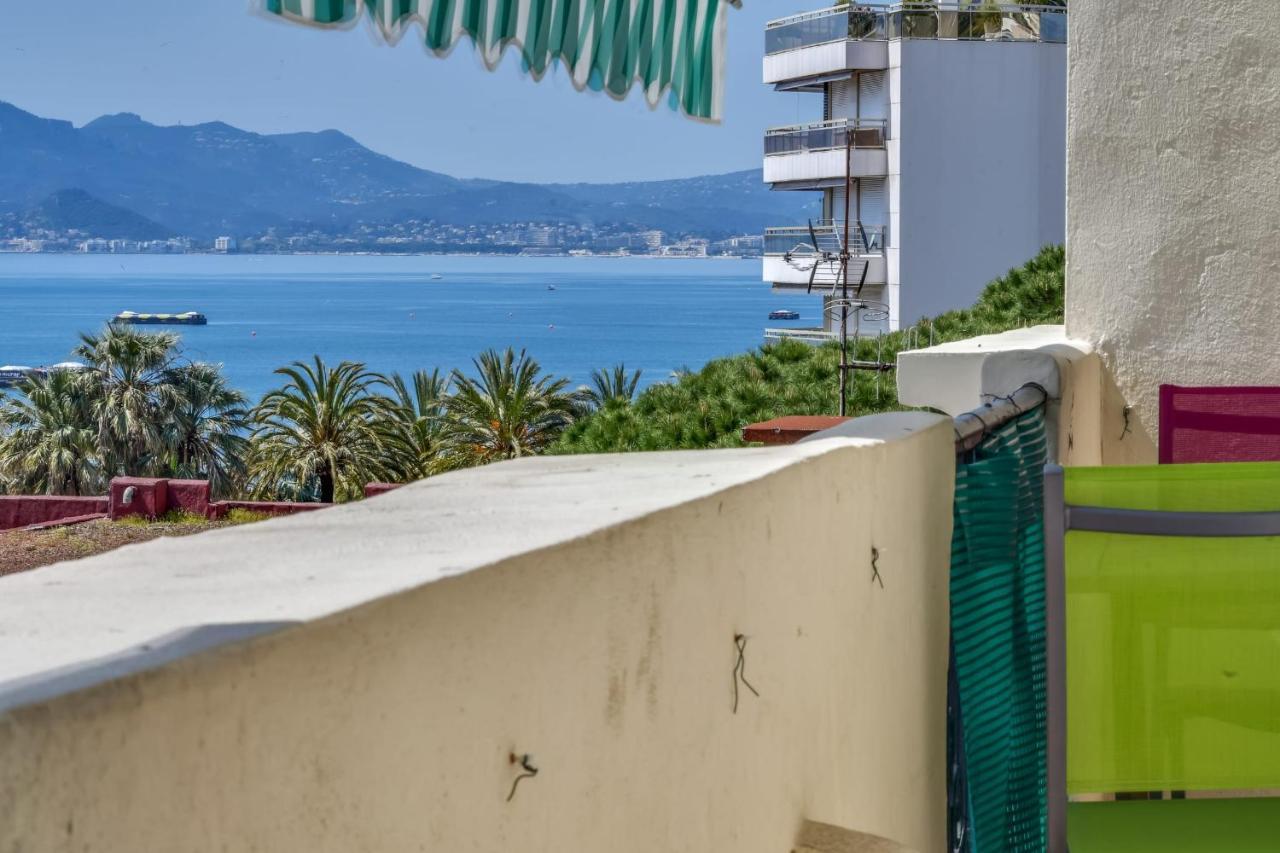 Immogroom - Sea View - Balcony - 5 Min From The Beach - Ac - Wifi Cannes Exteriör bild