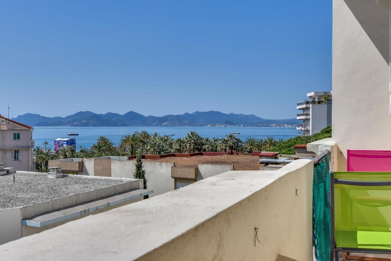 Immogroom - Sea View - Balcony - 5 Min From The Beach - Ac - Wifi Cannes Exteriör bild